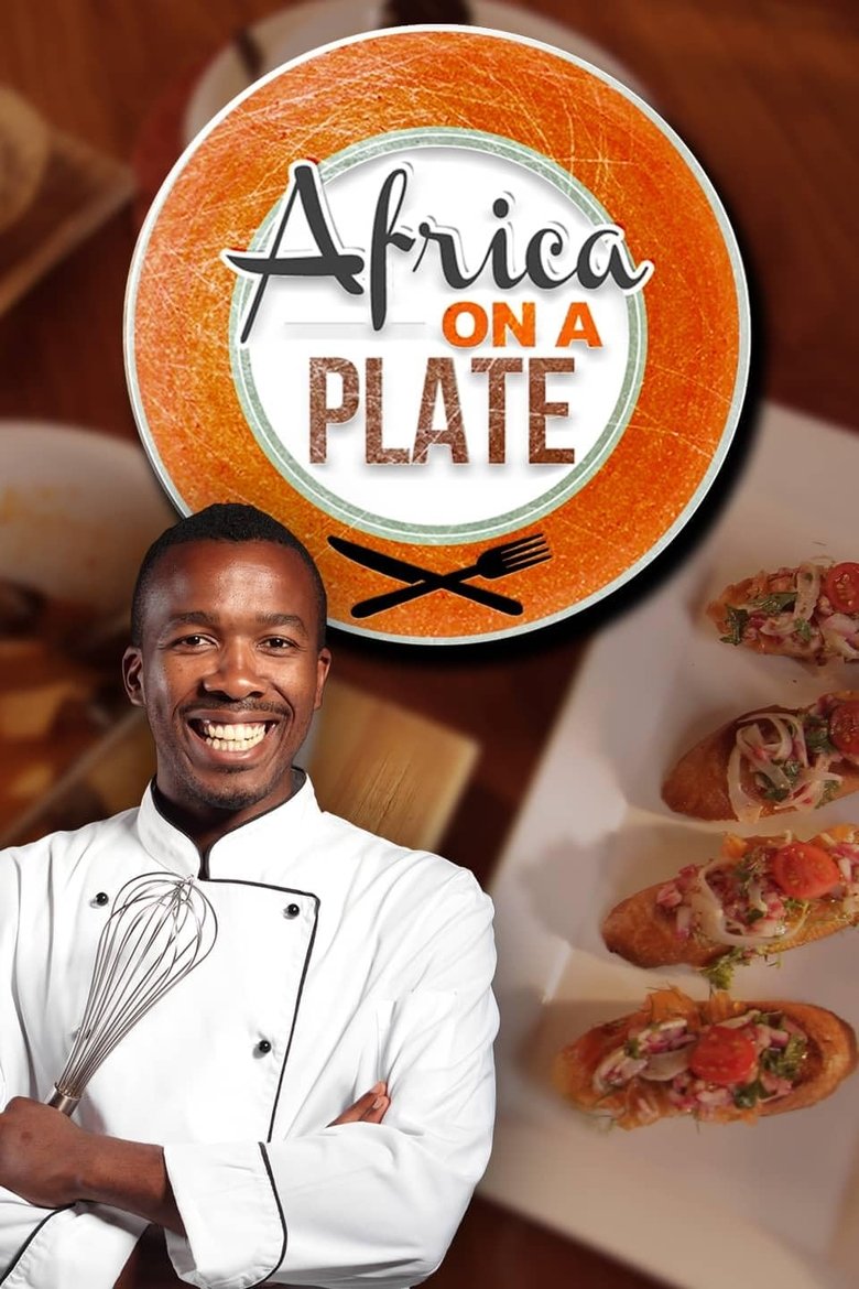 Africa on a Plate Poster of Africa on a Plate