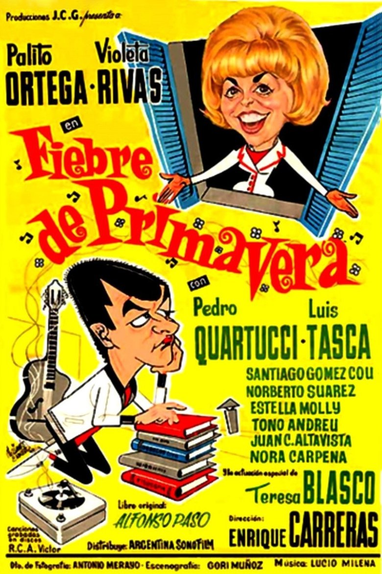 Fiebre de primavera Poster of Fiebre de primavera
