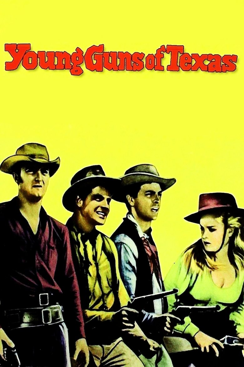Young Guns of Texas Poster of Young Guns of Texas