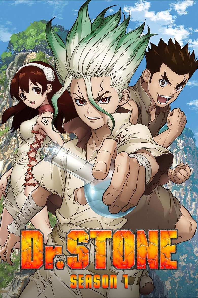 Cast and Crew in Dr. STONE - Masked Warrior (Season 1 - Episode 13) - Masked Warrior Poster of Cast and Crew in Dr. STONE - Masked Warrior (Season 1 - Episode 13) - Masked Warrior