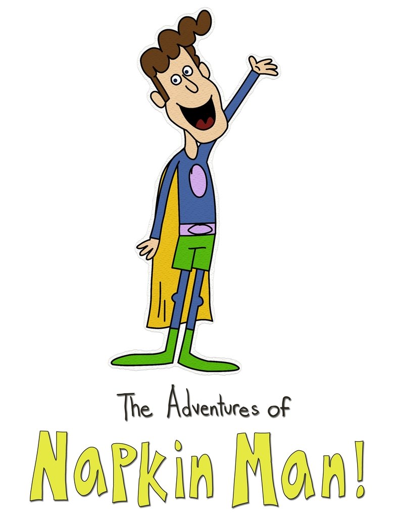 The Adventures of Napkin Man Poster of The Adventures of Napkin Man