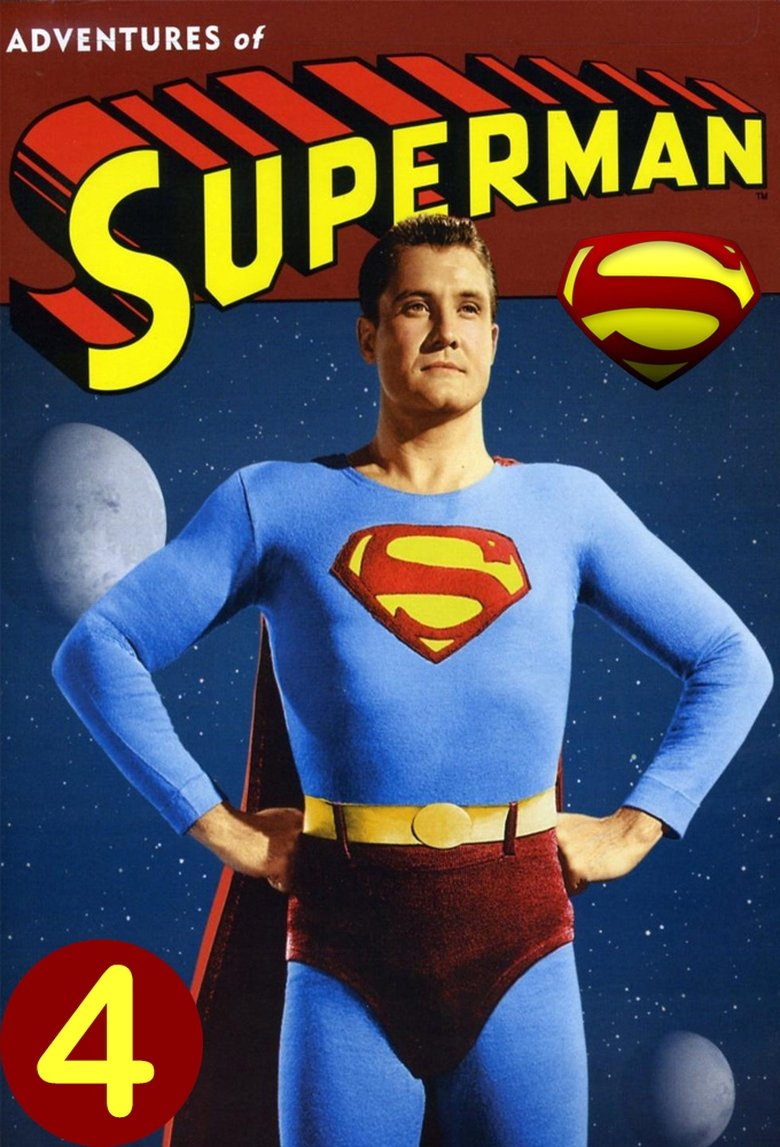 Episodes in Adventures Of Superman - Season 4 - Season 4 Poster of Episodes in Adventures Of Superman - Season 4 - Season 4