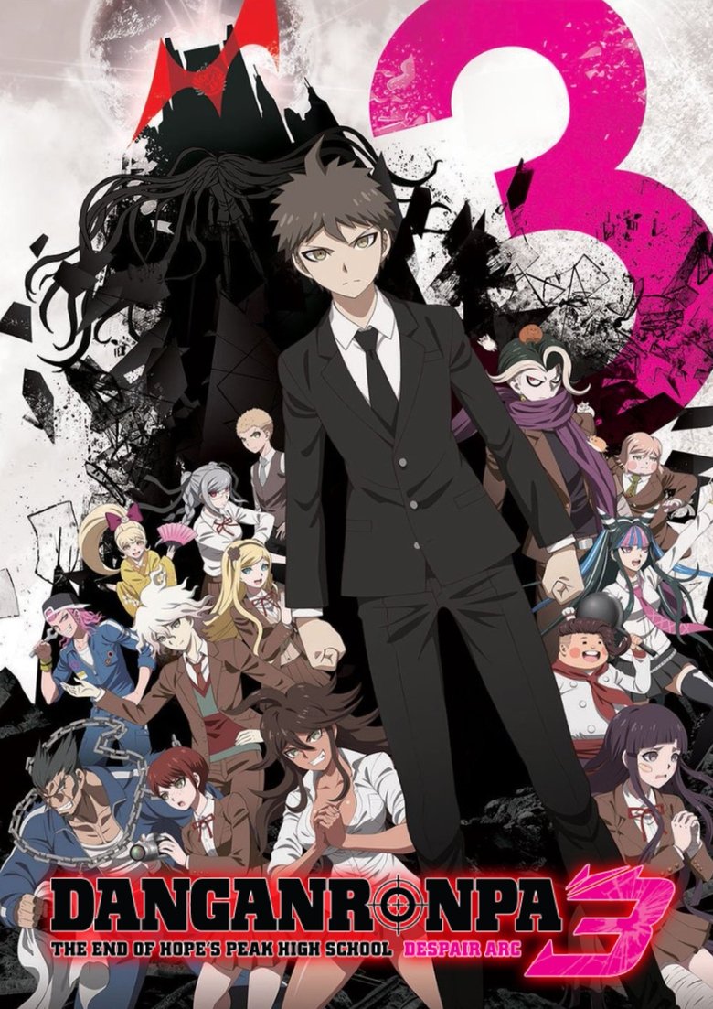 Episodes in Danganronpa 3 The End Of Hope's Peak High School - Despair Arc - Despair Arc Poster of Episodes in Danganronpa 3 The End Of Hope's Peak High School - Despair Arc - Despair Arc