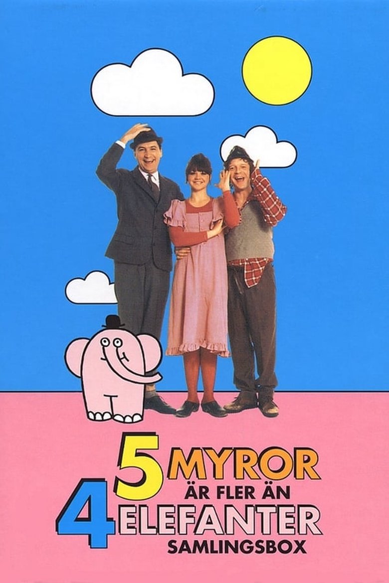 Fem myror är fler än fyra elefanter Poster of Fem myror är fler än fyra elefanter