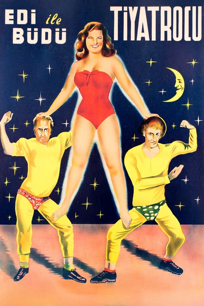 Edi İle Büdü Tiyatrocu Poster of Edi İle Büdü Tiyatrocu