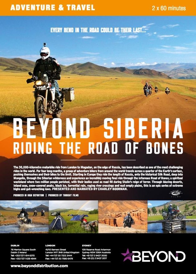 Beyond Siberia: Riding the Road of Bones Poster of Beyond Siberia: Riding the Road of Bones