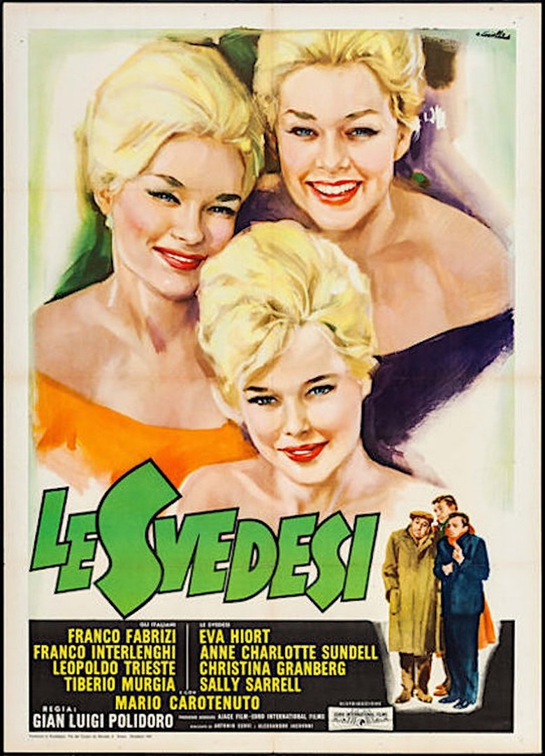 Le svedesi Poster of Le svedesi