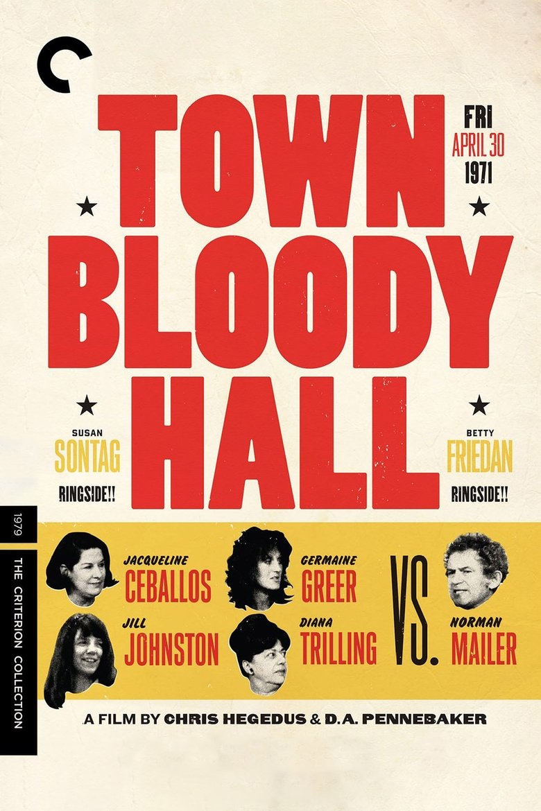 Town Bloody Hall Poster of Town Bloody Hall