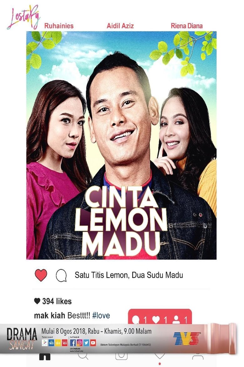 Cinta Lemon Madu Poster of Cinta Lemon Madu