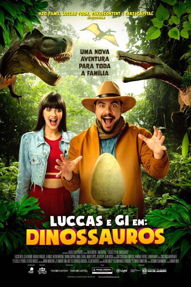 Luccas e Gi em: Dinossauros Poster of Luccas e Gi em: Dinossauros