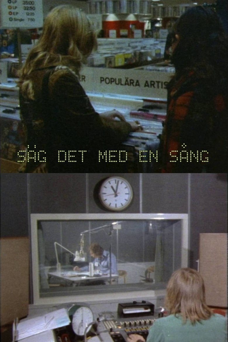 Säg det med en sång Poster of Säg det med en sång