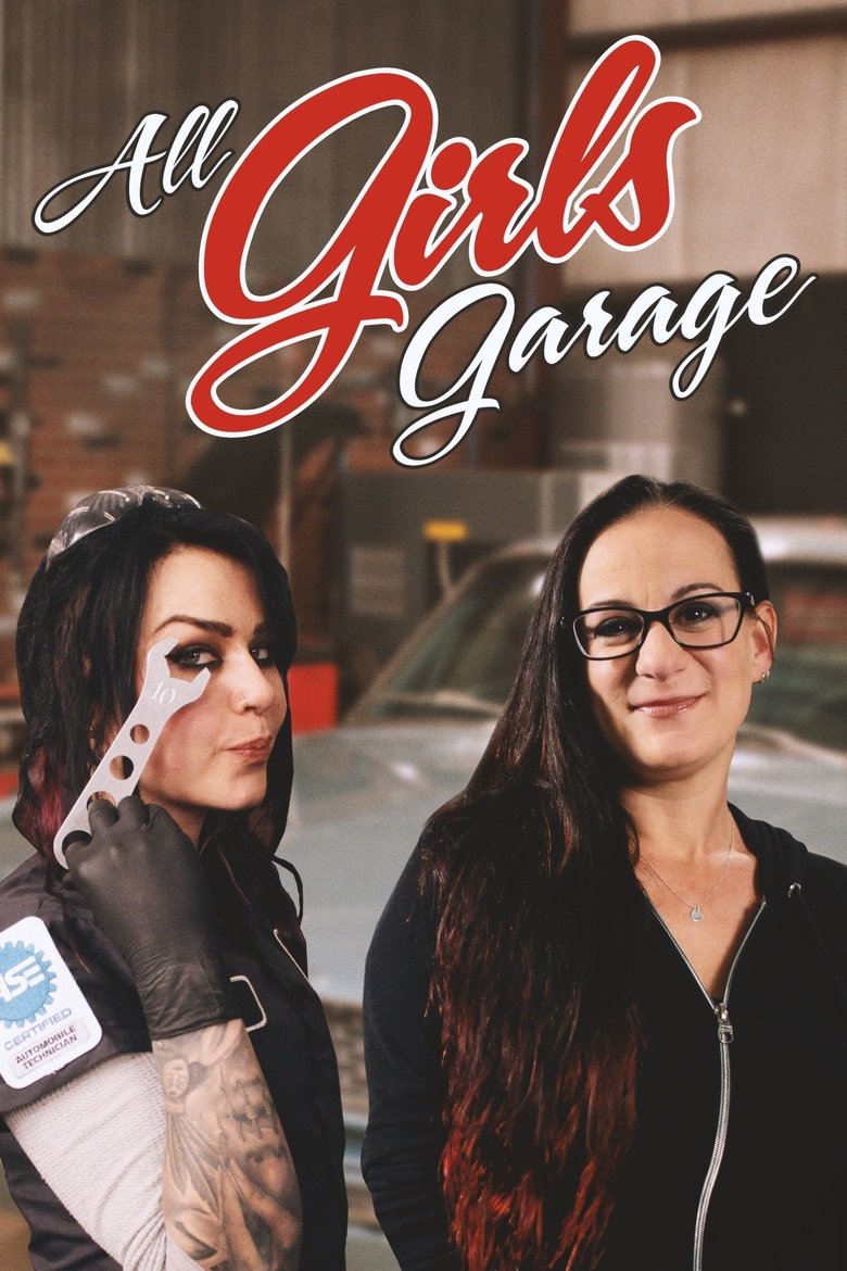 Cast and Crew in All Girls Garage - Mustang Interior (Season 9 - Episode 13) - Mustang Interior Poster of Cast and Crew in All Girls Garage - Mustang Interior (Season 9 - Episode 13) - Mustang Interior