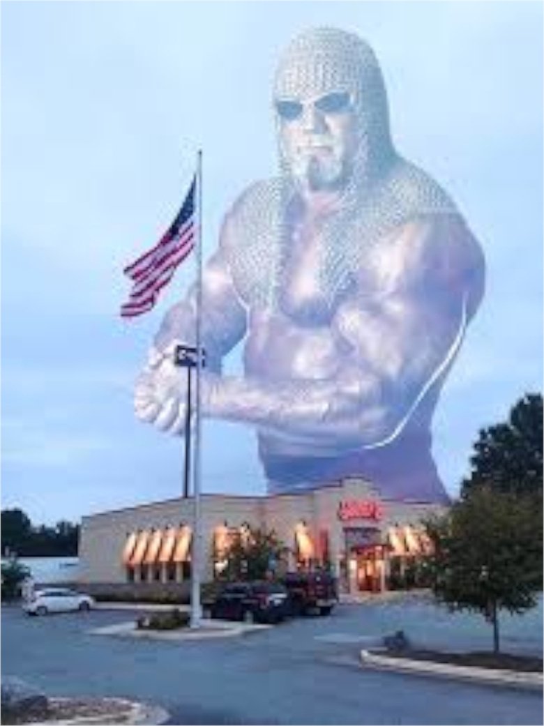 Scott Steiner Opening Shoney's in Acworth Poster of Scott Steiner Opening Shoney's in Acworth