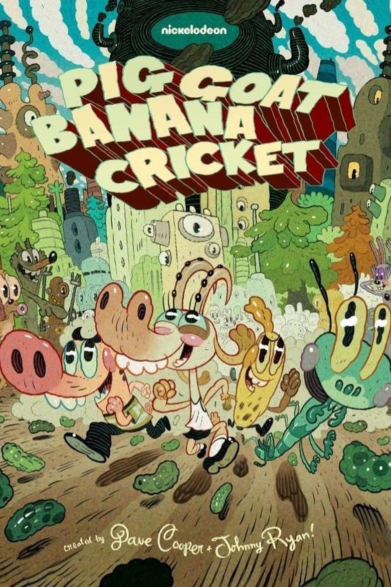 Pig Goat Banana Cricket Poster of Pig Goat Banana Cricket