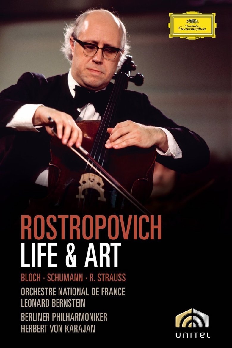Rostropovich Life & Art Poster of Rostropovich Life & Art