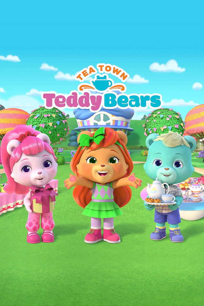 Tea Town Teddy Bears Poster of Tea Town Teddy Bears