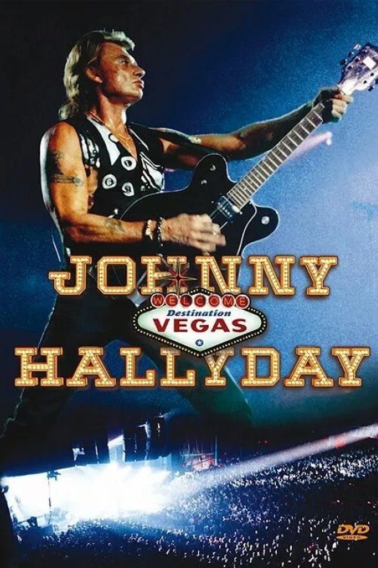 Johnny Hallyday - Destination Vegas Poster of Johnny Hallyday - Destination Vegas