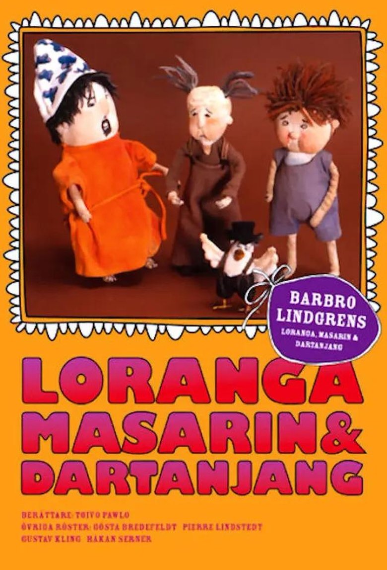 Loranga, Masarin och Dartanjang Poster of Loranga, Masarin och Dartanjang