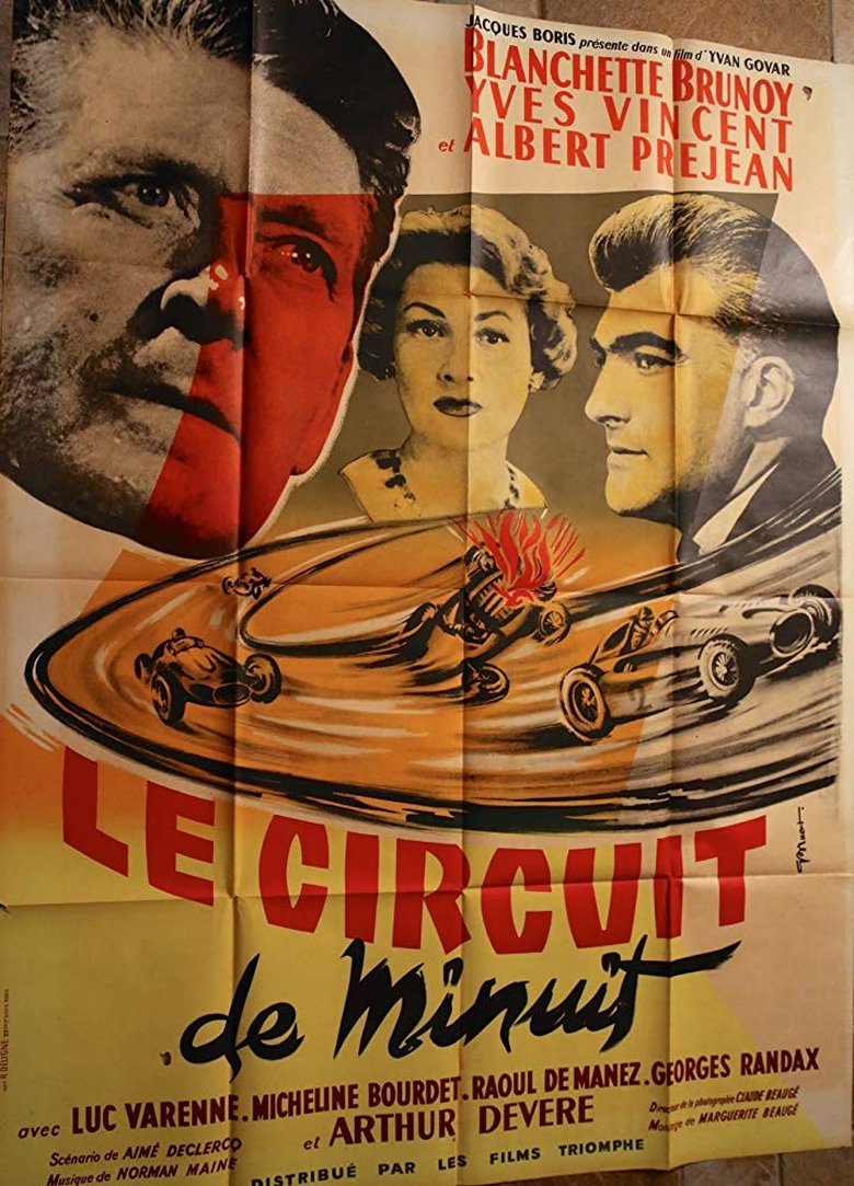 Le circuit de minuit Poster of Le circuit de minuit