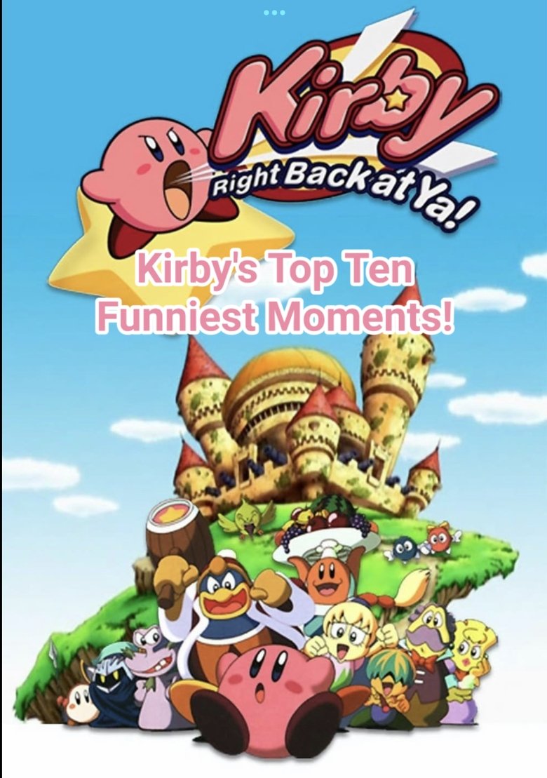 Kirby's Top Ten Funniest Moments Poster of Kirby's Top Ten Funniest Moments