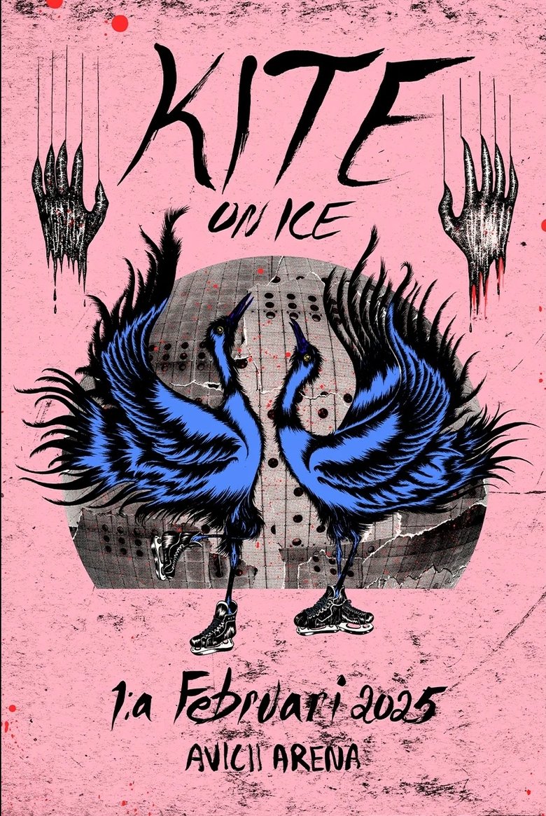 Kite On Ice Poster of Kite On Ice