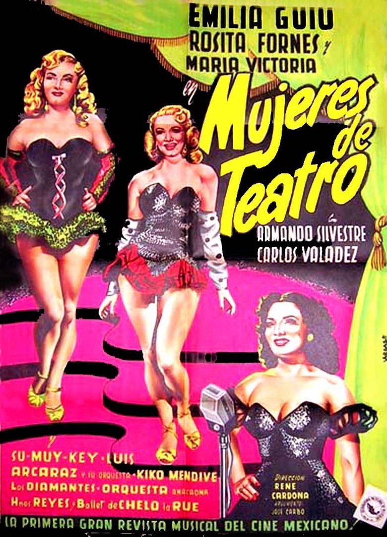 Mujeres de teatro Poster of Mujeres de teatro