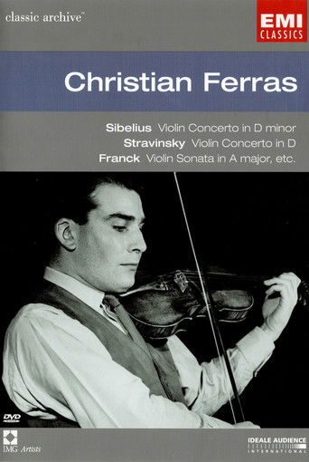 Poster of Christian Ferras (Sibelius, Stravinsky, Franck etc)