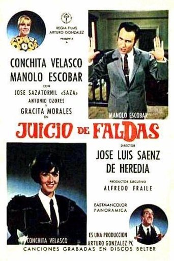 Juicio de faldas Poster of Juicio de faldas