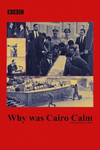 Poster of Why was Cairo Calm