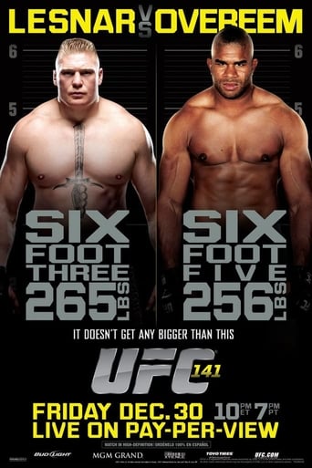 Poster of UFC 141: Lesnar vs. Overeem