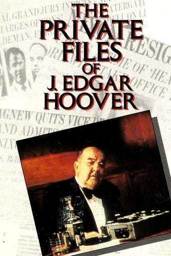 Poster of The Private Files of J. Edgar Hoover