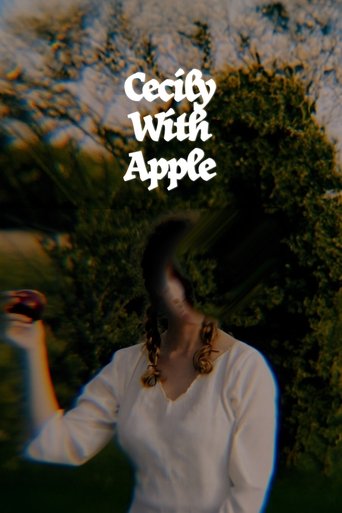 Cecily With Apple Poster of Cecily With Apple