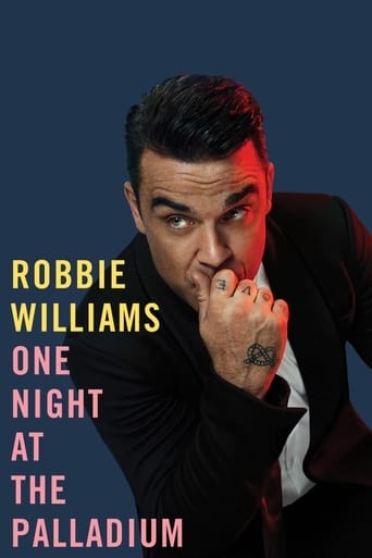 Poster of Robbie Williams: One Night at the Palladium