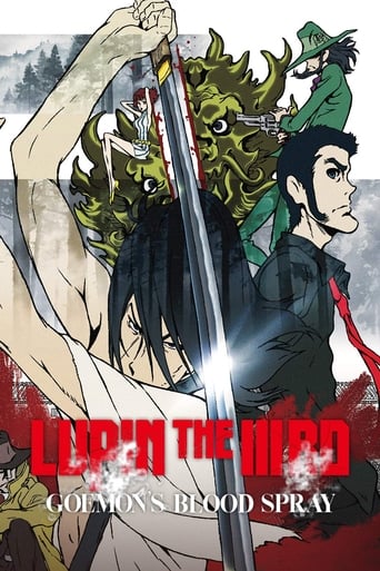 Poster of Lupin the Third: Goemon's Blood Spray