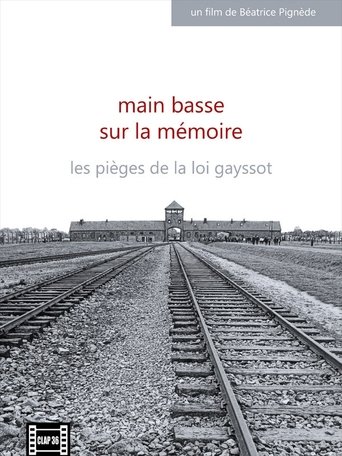 Poster of Main basse sur la mémoire, les pièges de la loi Gayssot