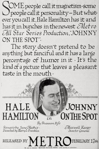Johnny-on-the-Spot Poster of Johnny-on-the-Spot