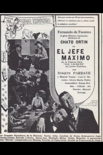 Poster of El jefe máximo