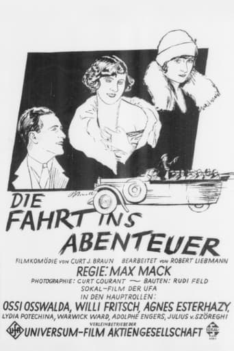 Poster of Die Fahrt ins Abenteuer