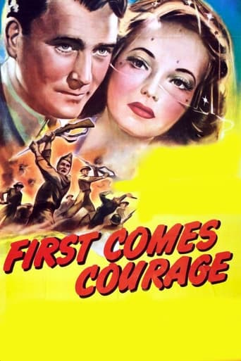 Poster of First Comes Courage