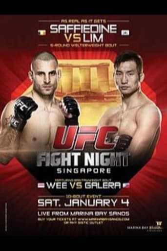 Poster of UFC Fight Night 34: Saffiedine vs. Lim