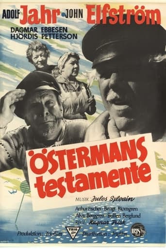 Poster of Östermans testamente