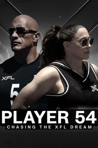 Poster of Player 54: Chasing the XFL Dream