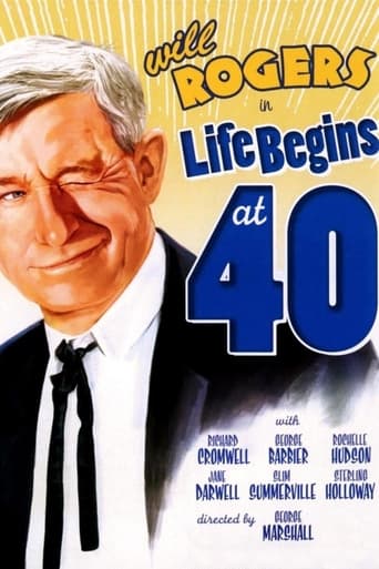 Poster of Life Begins at Forty