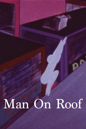 Man on Roof Poster of Man on Roof