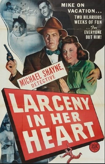 Larceny in Her Heart Poster of Larceny in Her Heart