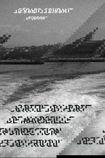 Poster of Sortie du port de Marseille en direction des îles du Frioul
