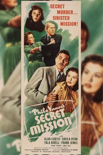 Poster of Philo Vance's Secret Mission