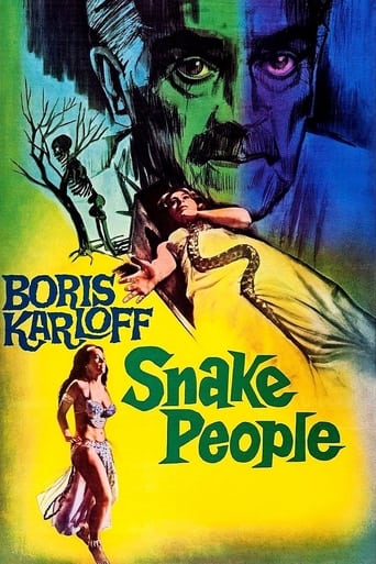 Poster of Isle of the Snake People