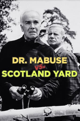 Poster of Dr. Mabuse vs. Scotland Yard