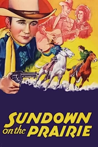 Poster of Sundown on the Prairie